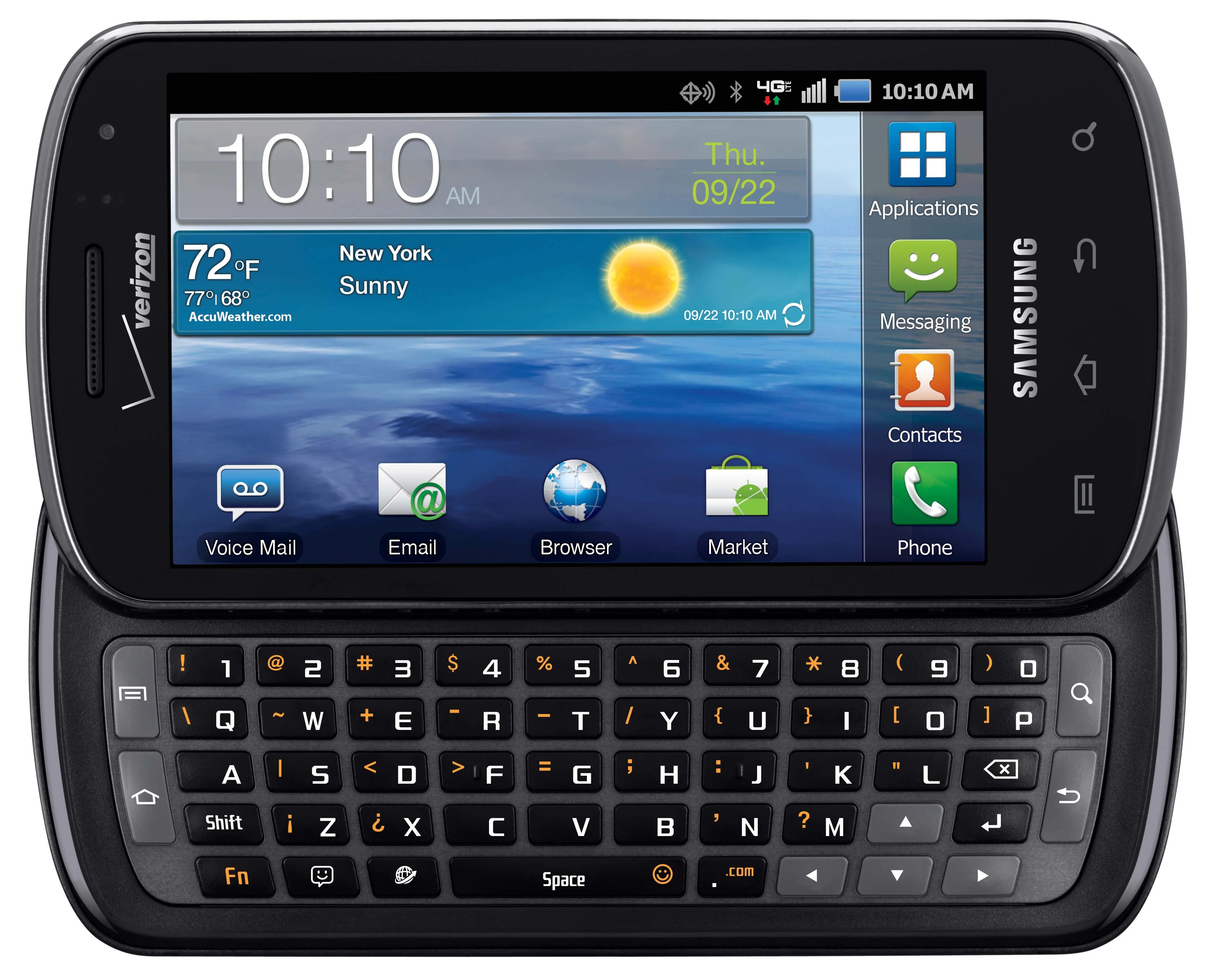 Samsung Stratosphere, Verizon’s first QWERTY LTE phone, coming October