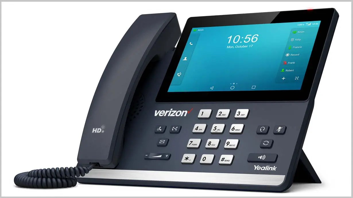 Verizon T53W One Talk IP Desk Phone Guida per l'utente Manuali+