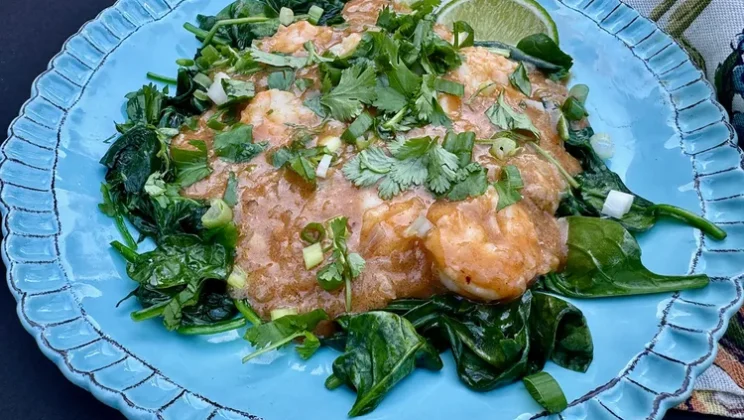 Simple & Affordable Shrimp in Coconut Curry Sauce Recipe